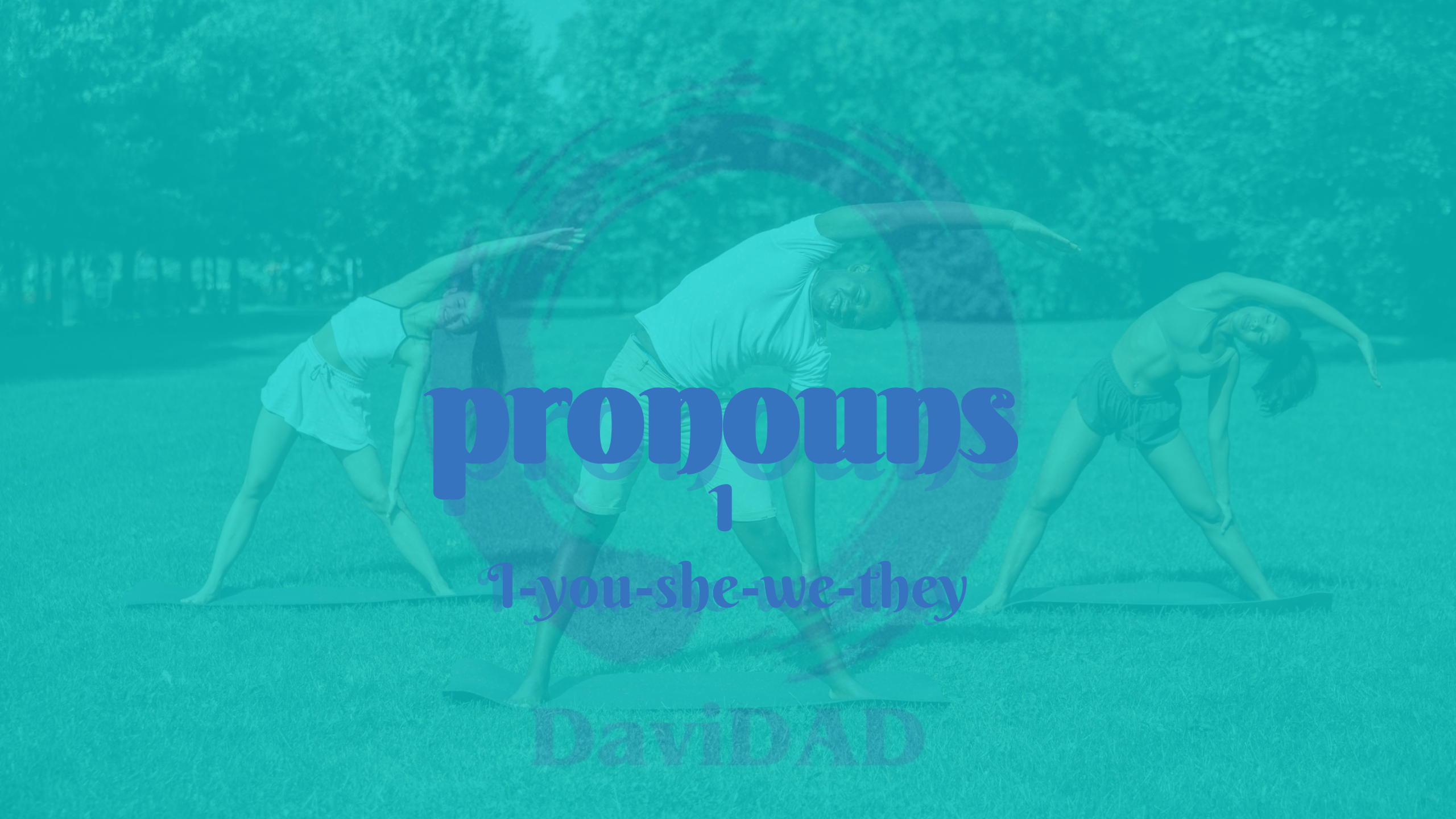 pronouns English language learn speak improve davidad vocabulary lessons pronunciation pronouns
